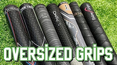 largest oversize golf grips.